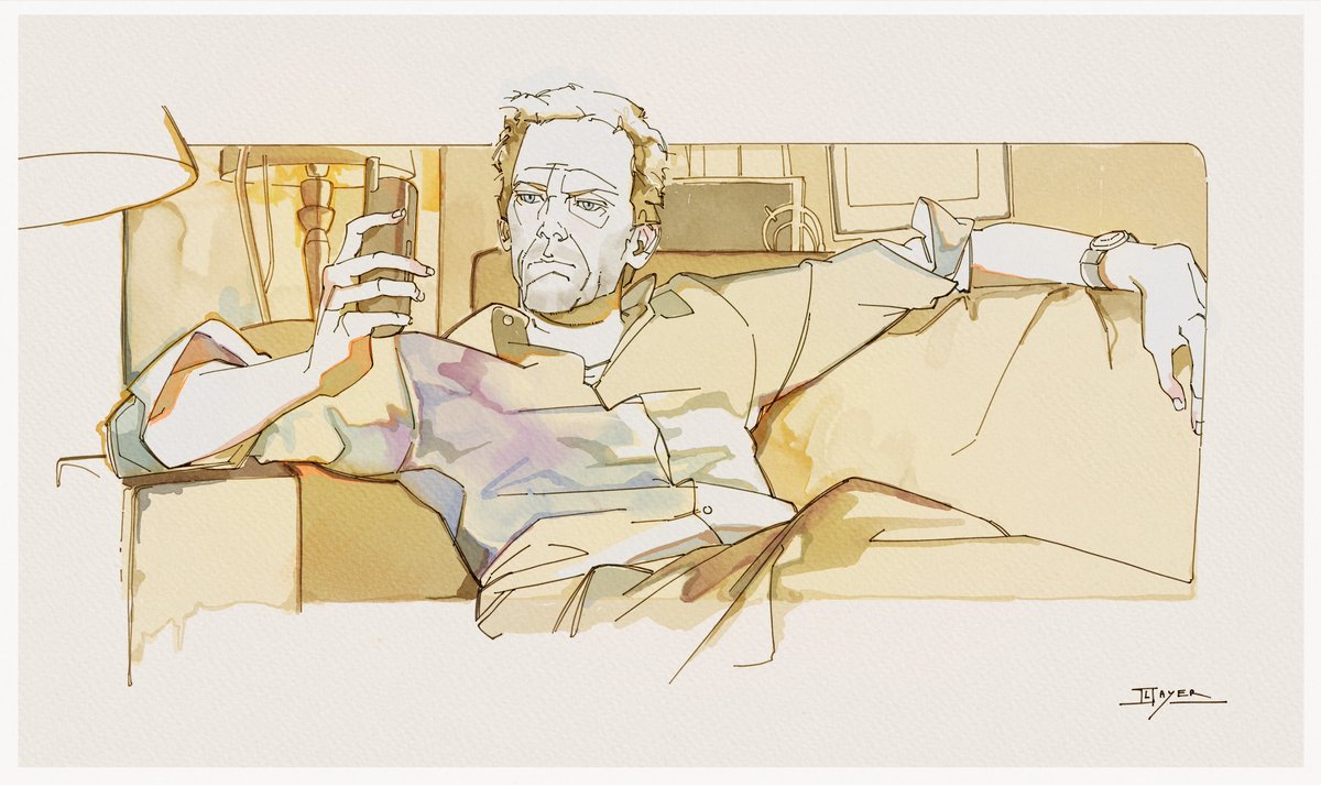 LayerAfterDusk's tweet photo. messing around with watercolour https://t.co/bNmKjPx8SE