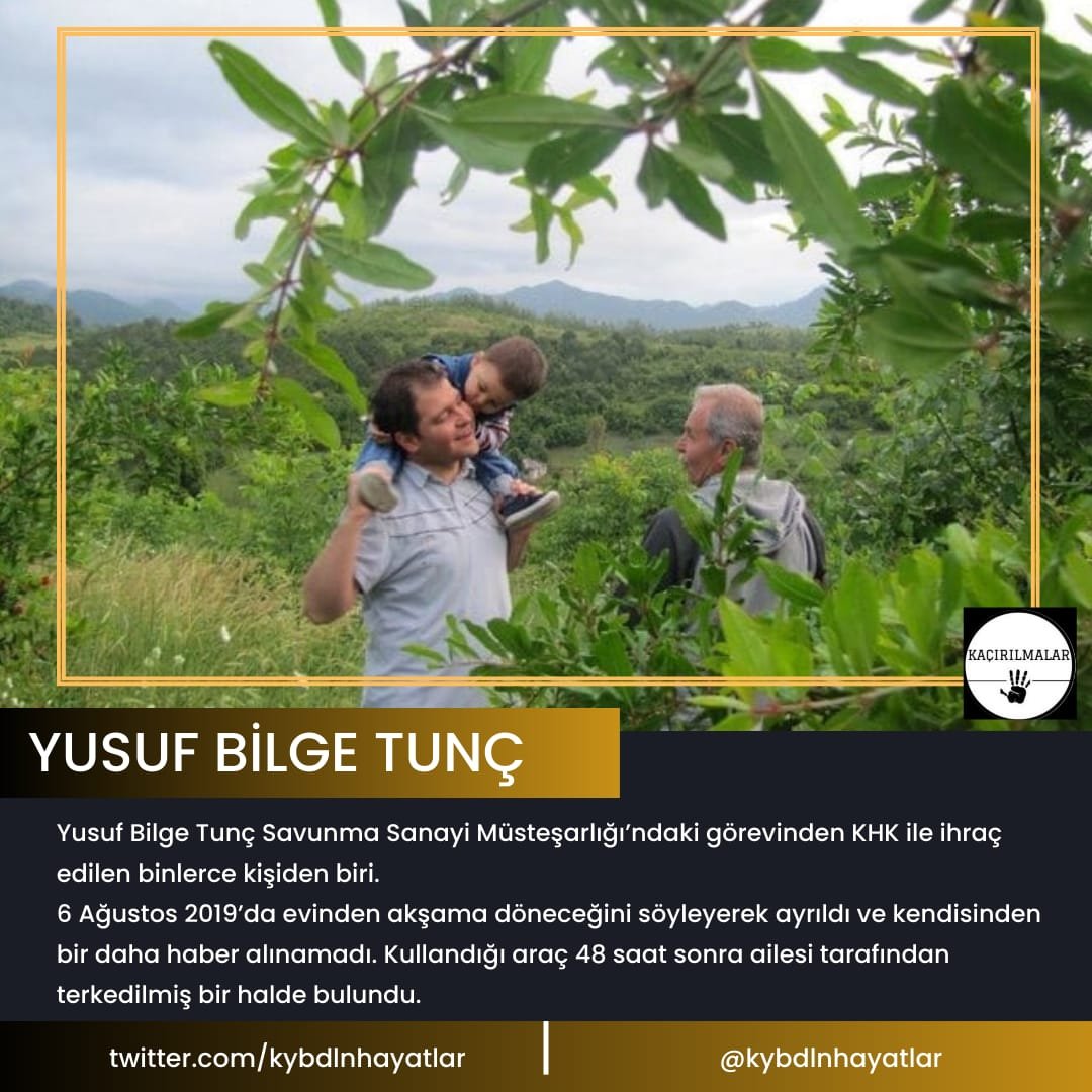 kybdlnhayatlar's tweet photo. Bir insan Ankara’da gündüz vakti ortadan kayboluyor. 

Ailesi günlerce kapı kapı adalet arıyor.

20 MOBESE kamerası incelenmiyor, olay yeri incelemesi aylar sonra yapılıyor. 

Yusuf Bilge Tunç’un akıbeti hâlâ bilinmiyor. Bu nasıl bir adalet?

Vicdanlar Konuşsun https://t.co/gaPTXaKGwW