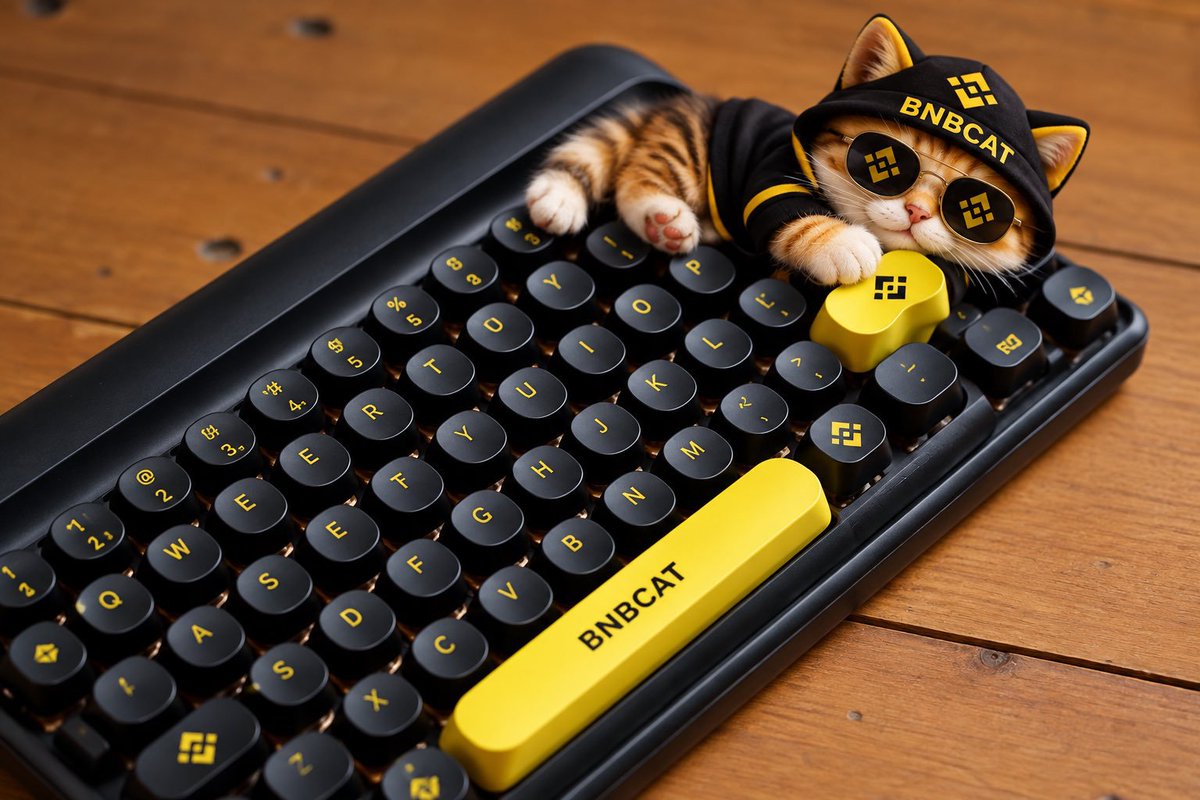 AngusPara's tweet photo. Day 11 of shilling my 1000x to 
@ClarissaYorke till she say hi to the little cat $BNBCAT (Binance cat)

0x3EFBfFf95576e1d23cF6Ead0AcD2E73F4d6A7777 https://t.co/AgijricOgb