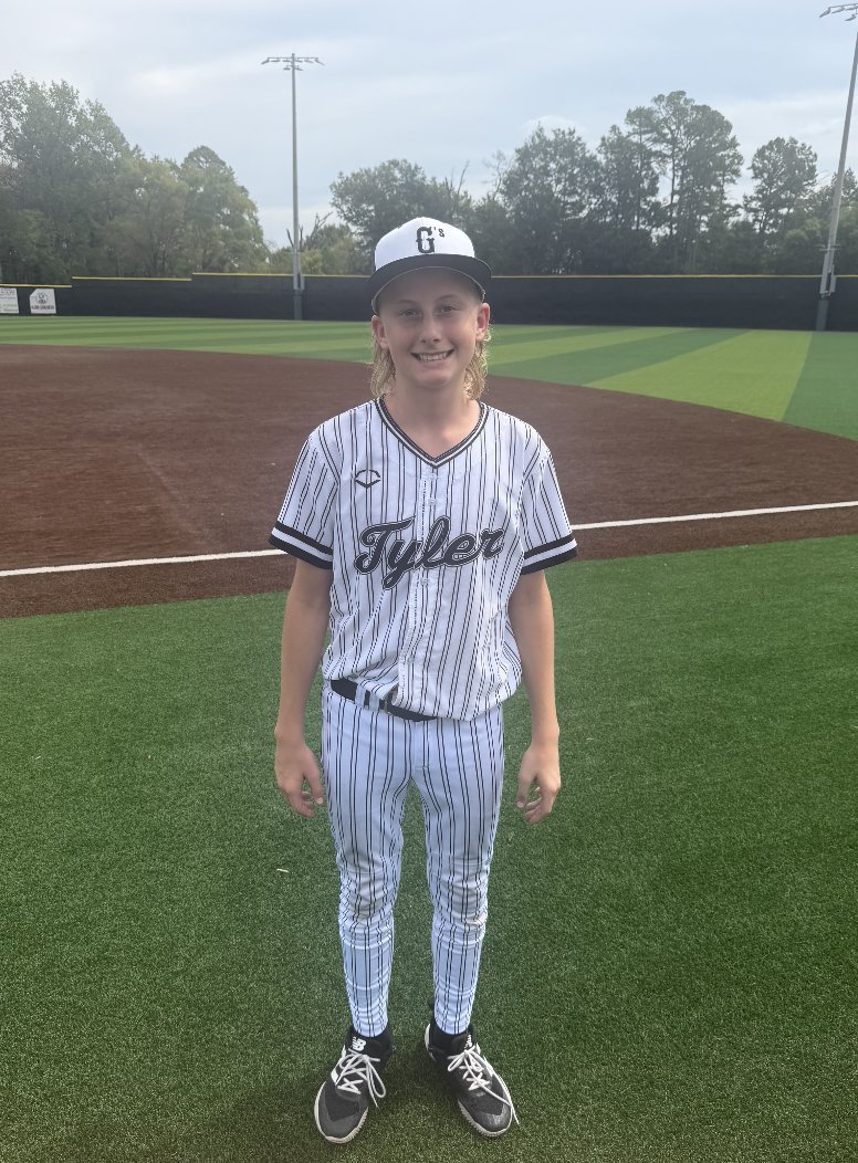 FiveToolETX's tweet photo. F: @Tyler_GRAYS Robinson 11 , East Texas Prospects 5 
PoG: @BrodyBandfield 3-3, 3RBI https://t.co/oz1gfbFciv