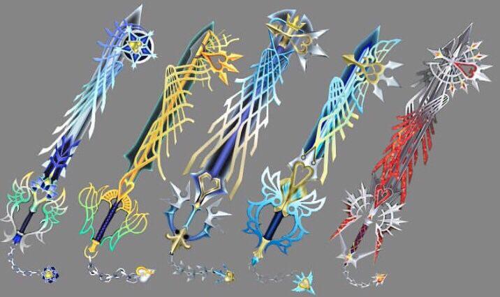 planetarygeaux's tweet photo. admiring all the ultima keyblades...... https://t.co/yzVrBdqgUV