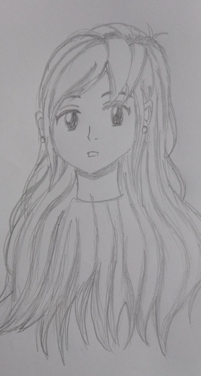 Sandipsartroom's tweet photo. Man! I love drawing eyes like this
PS: I was Practicing to draw the backside of hair.. That's why no I did not drew her body 🙂 #art #artmoots #artist #drawing #drawings #draw #traditionaldrawing https://t.co/m8zAJM2CdX