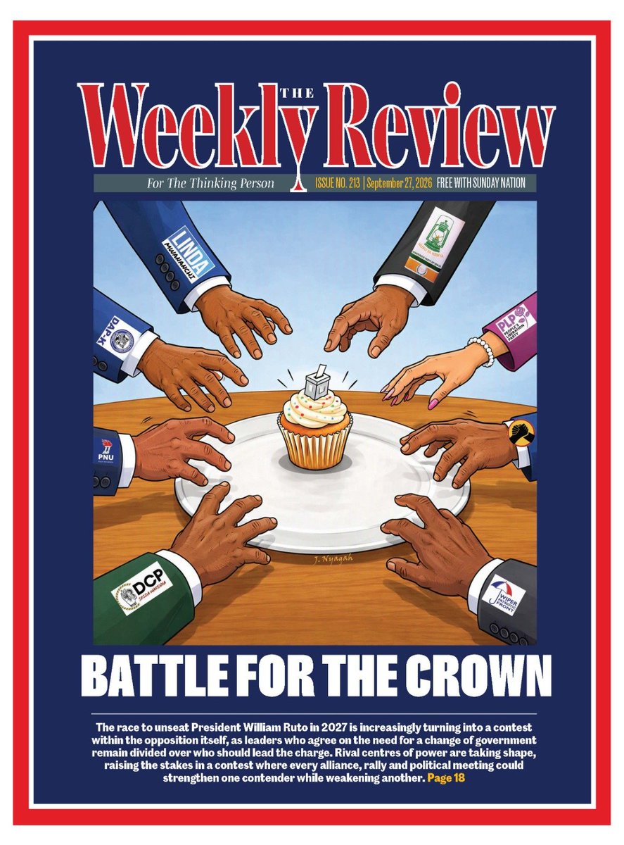NationAfrica's tweet photo. Battle for the crown 

 Sept 27, 2026 🗞️ 🌍 

Read today's Nation ePaper and follow live updates on https://t.co/dOHYx3Lap0, all in one Daily Nation Premium subscription.  

The complete newspaper replica plus breaking news as it happens. Subscribe for just Sh 350/week.     

Tap here: https://t.co/RCfYi1HGHx 

#YourTrustedNation