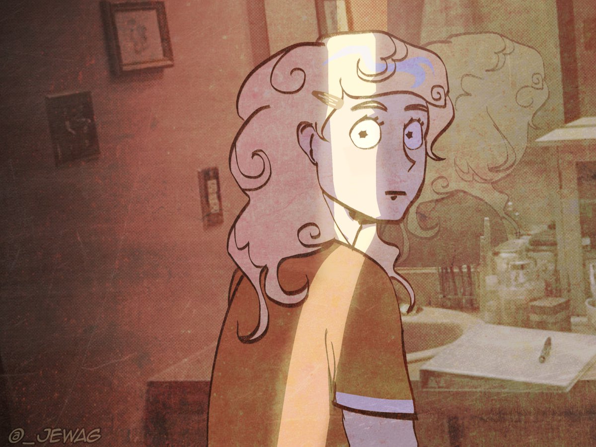 _jewag's tweet photo. (1/5) it’s fun to hc space beths streak is natural and she just doesnt bother to chop the discolouration off

#rickandmorty https://t.co/0i5mx4yo8e