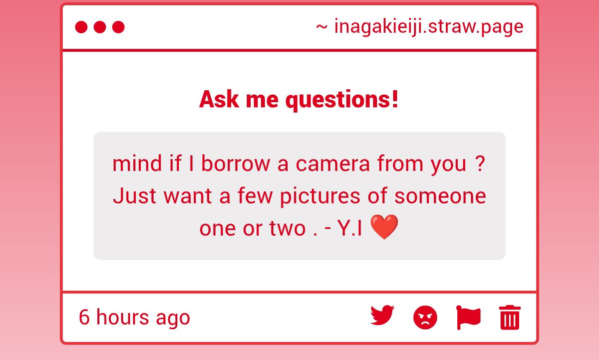 Eijidaybreak's tweet photo. Sure, but please make sure to handle it with care.. This camera is very important to me.. https://t.co/ZPgvVwIYBK