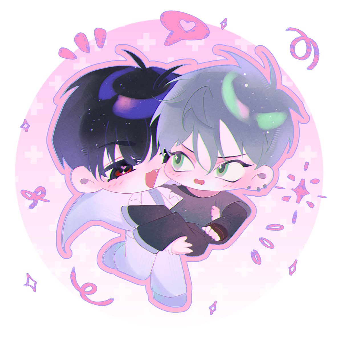 hanaowowo's tweet photo. 2 cute smol bean 
.
Also looking for artmoots to connect with cute artist 🫶
.
#artmoots #ivantill #alienstage #chibi https://t.co/0jdNCG6TUQ