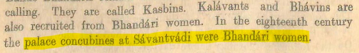 AmbatBatata's tweet photo. Women from Bande Subcaste of Bhandaris were subjected to Mass Prostitution and were forced to Become Devdasis by Savant Bhonsles of Sawantwadi.
These Same Drum Rakshak Ghati Bandars you D-Ride everyday did all these things. https://t.co/bVLuhMJpfB