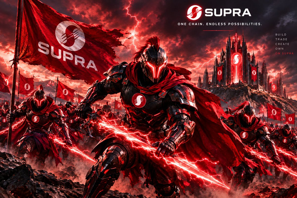 MaaziEgo's tweet photo. Less than $10M market cap… but a community this STRONG? 👀

I have been around crypto communities, and honestly, the $SUPRA community hits different.

People here genuinely look out for each other.
They support. They encourage. They educate.
Nobody wants to see the next person lose.

That is what makes this community special. 🫂

The energy.
The unity.
The belief.
The sense of belonging.

And here’s the crazy part…

We’re doing all of this in a brutal bear market. 🐻

So imagine what happens when the bull market comes back. 🚀

Imagine this same community at $100M. $1B. $10B+ market cap.

The market can change.
The charts can change.
But a community that refuses to abandon each other?

That’s the real strength.

Massive salute 🫡 to every member of the $SUPRA fam, wherever you are in the world. 🌍

I’m proud to be here.
I’m proud to build with you.
And I’m proud to call this my community.
We’re early. We’re united. We keep pushing. 🤜🤛.  If you’re part of the $SUPRA fam, make some noise below. 👇🔥