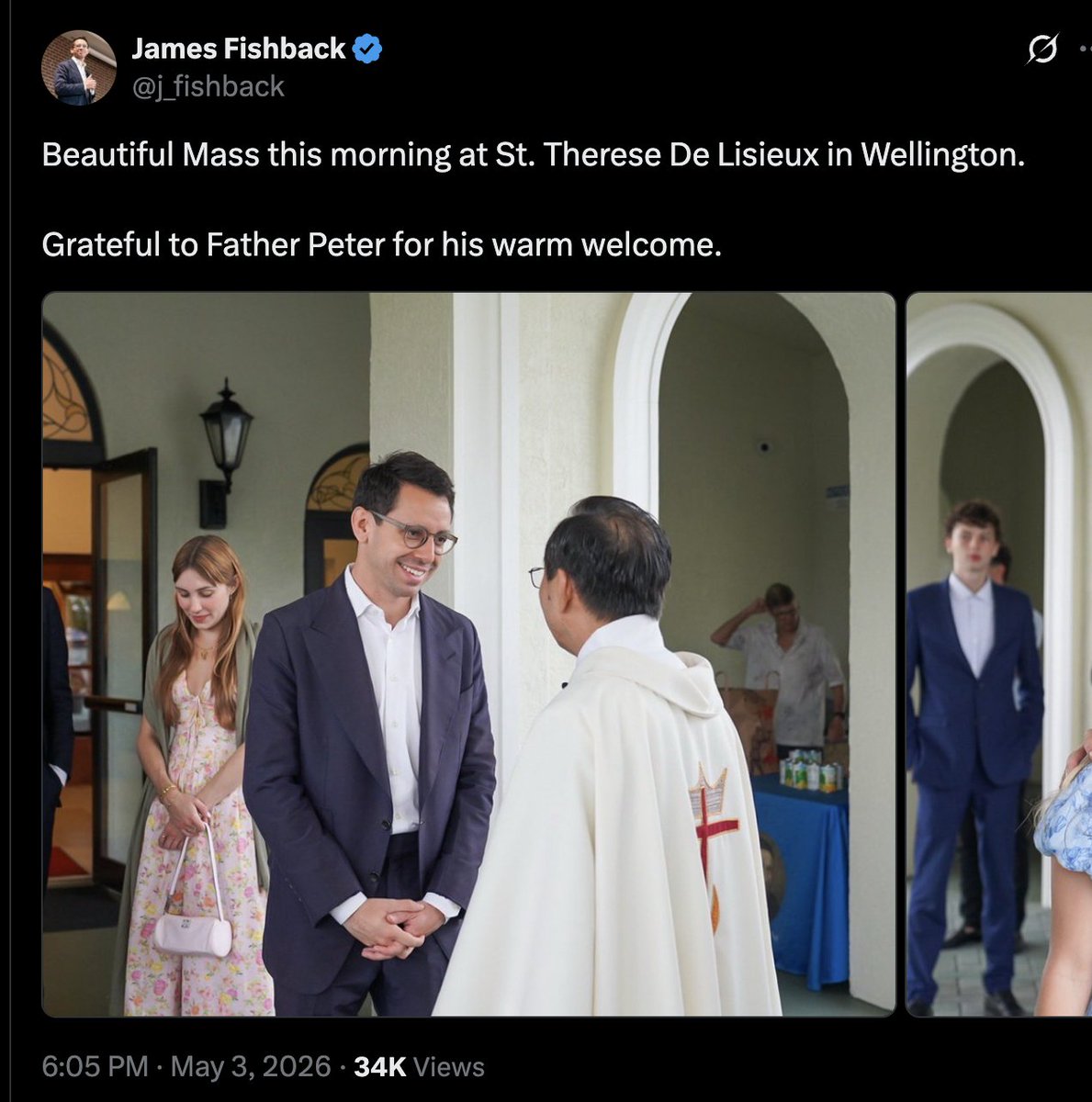 Florida1stMike's tweet photo. Would you rather attend:

>Jolly 'interfaith prayer breakfasts'
>Byron 'Jewish Friendship Circles'
>Fish mass https://t.co/5XBwy5xZP2