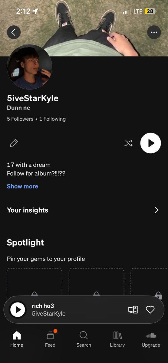 5iveStarKyle's tweet photo. CALLING ALL UNDERGROUND RAPPERS!!!
Check out my SoundCloud @5iveStarKyle go listen to my music and if u fw my work follow I’ll follow back the 1st to follow pls check me out. Album coming soon ‼️ Thanks! Follow my
Twitter too!  I also added one of my songs from SoundCloud. https://t.co/uVDequ0RXc
