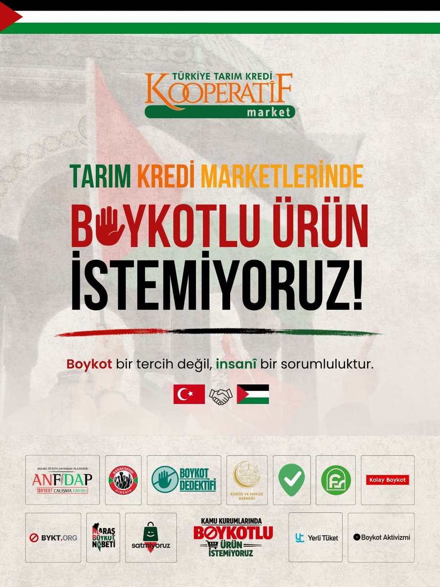 Yunnus571453's tweet photo. Aşağıdaki instagram linkinden paylaşmanızı rica ederim. Tarım kredi marketlerinde boykot ürünlerinin satılmasını istemiyoruz. 

https://t.co/BM8ivpspbi https://t.co/5B0znW5qwq