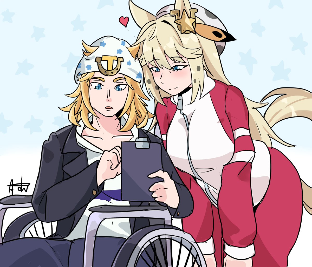 doberslover23's tweet photo. toreslowdancer 

Since SBR is back, I'm taking the opportunity to mention Slow Dance and Jhony Torena, hehehe

#art #ウマ娘 #Umamusume #steellballrun https://t.co/CKMfcuCgNp