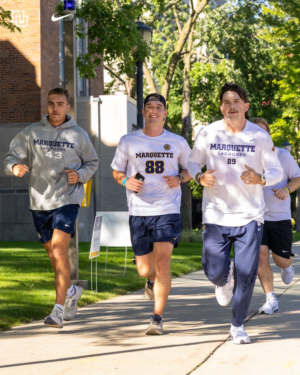MarquetteMLax's tweet photo. Honoring the legacy of Dr. Michael R. Lovell, Noah and Scott. 

#LOVELLSTRONG | #WeAreMarquette https://t.co/GGL7OAo2eC