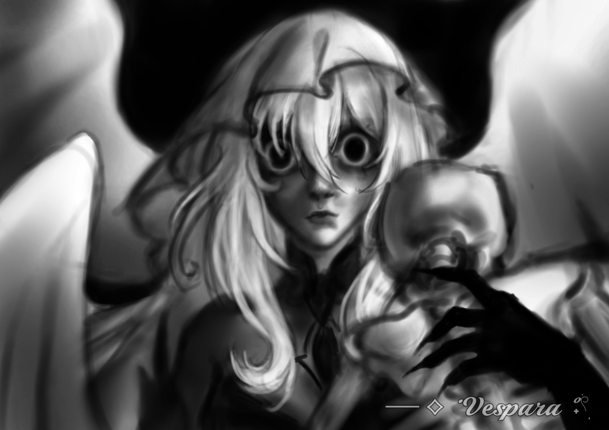 Elivenideli's tweet photo. Shade of death 

Honestly? Never hated Ronova, shes my favorite shade of all time. I was disappointed when she died though.
#Ronova #GenshinImpact https://t.co/989OYg1Zbw