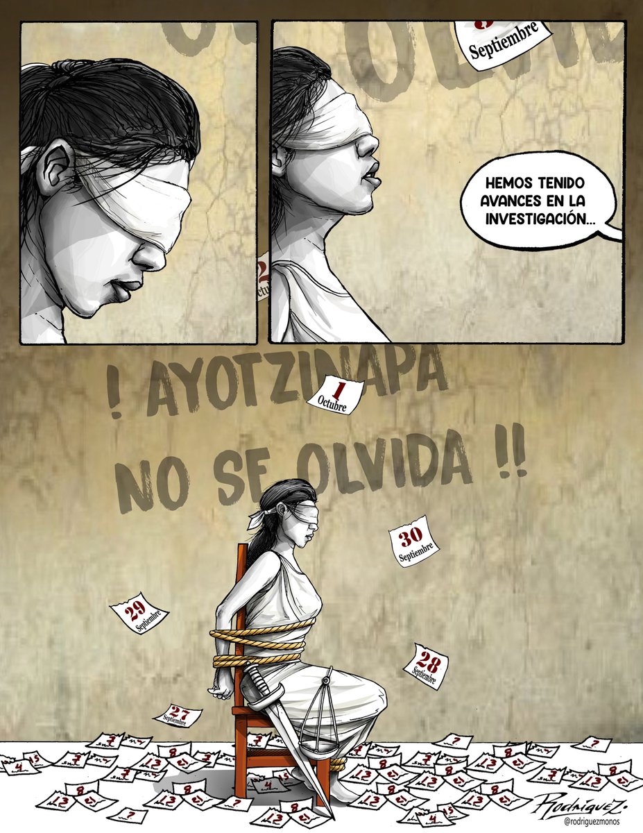 rodriguezmonos's tweet photo. "Ayotzinapa, 12 años"
#Ayotzinapa12años #GIEI #Guerrero #FGR #justicia #SEDENA #Iguala #Ayotzinapa https://t.co/tKQhLgW0X5