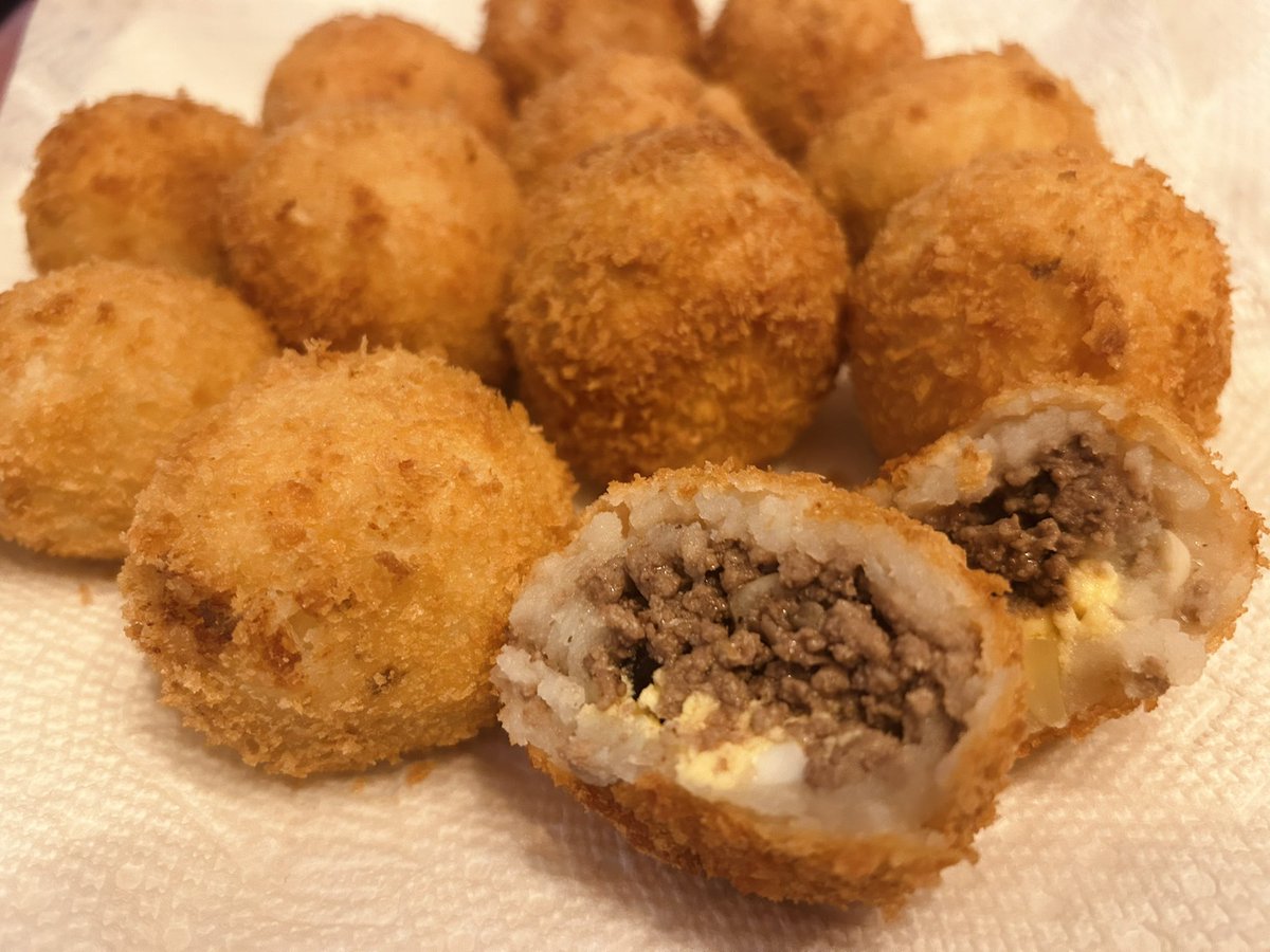 japan_tem's tweet photo. tem make croquette!!!!!!! Woowwow Is best i ever make wowow so soft and crispy https://t.co/nKbT5NJJr5