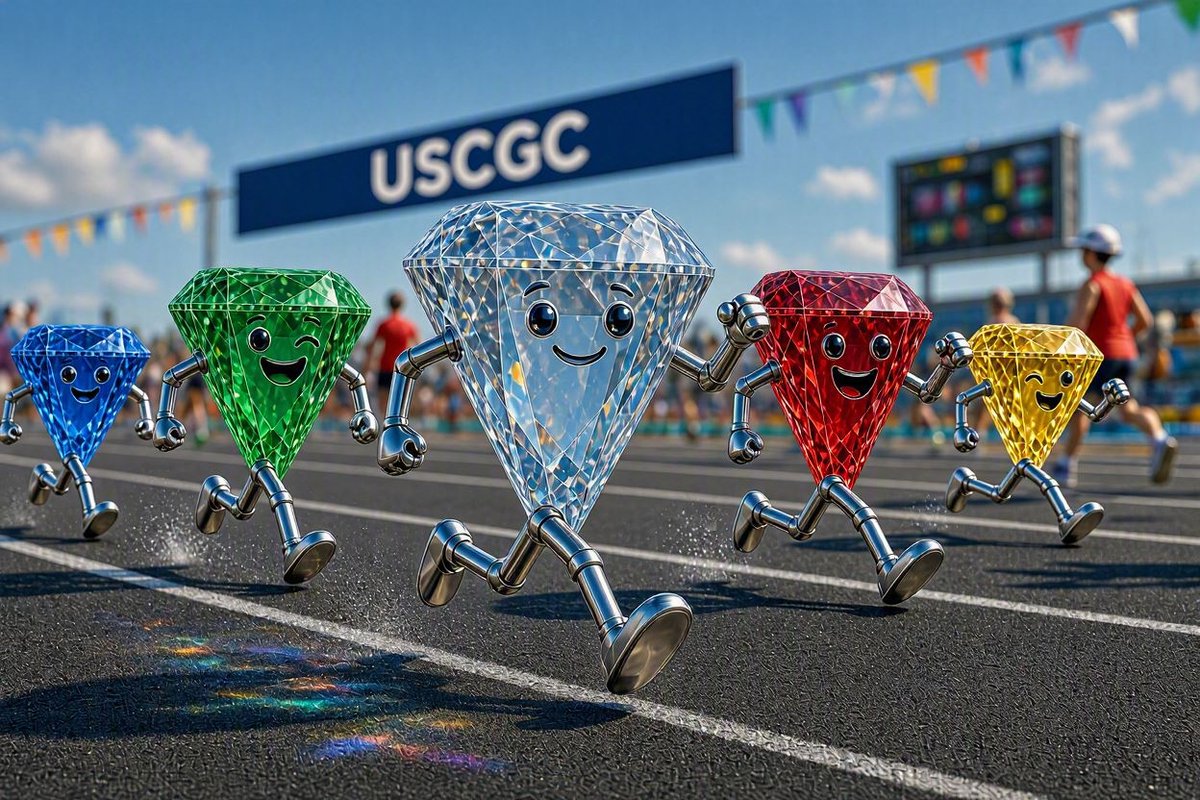 USCrystalComp's tweet photo. 🏁 The race is on! Less than ONE WEEK to sign up for #2026USCGC! 💎
US kids in grades K–12: get ready to grow your biggest, best &amp; coolest crystals!!!!
Registration deadline: Oct. 1⏰
Sign up: https://t.co/PcAi3gNGnR
Don’t get left at the starting line! 🏃💎 https://t.co/sxAfXh3sMS