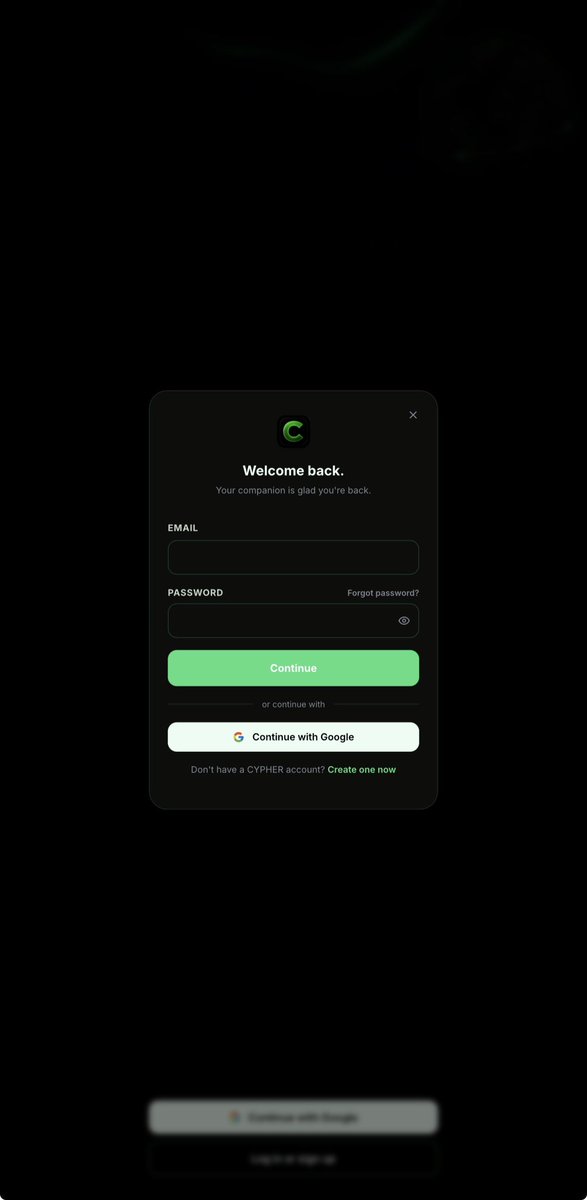 cyph3r_AI's tweet photo. We want to see you try CYPHER, just explore at your pace. https://t.co/g4Ihj0PoOn