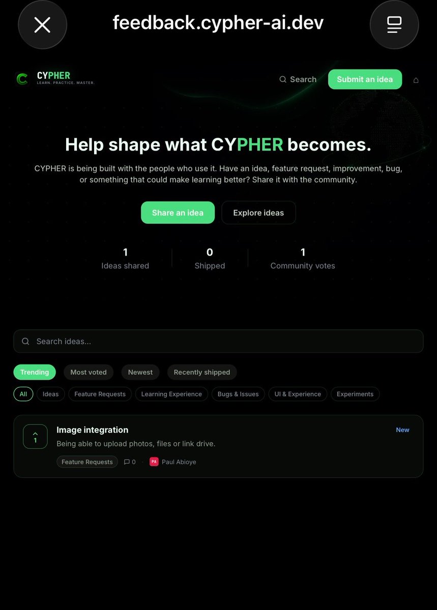 cyph3r_AI's tweet photo. The link is here @ https://t.co/eizheqCdNL
If you think it can be better, kindly leave your ideas @ https://t.co/hyh1ut3759 https://t.co/wuA6RV6OBQ