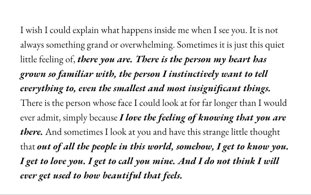 yumnah_elkhabir's tweet photo. “out of all the people in this world, somehow, i get to love you, i do not think i will ever get used to how beautiful that feels” https://t.co/HgO9k2gA1L