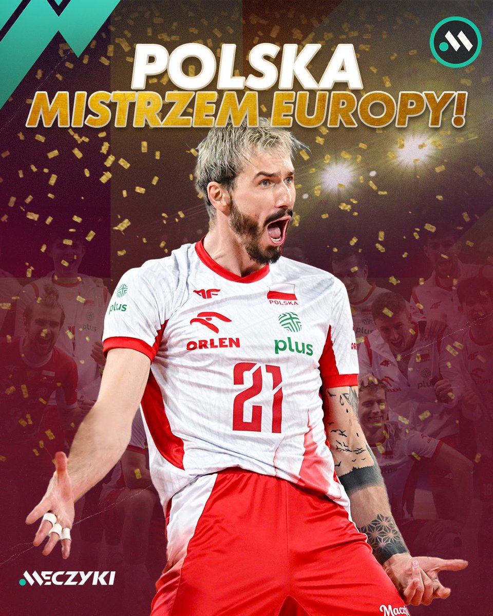 Meczykipl's tweet photo. TAAAAAAK! JESTEŚMY MISTRZAMI EUROPY!!!!! 🥳🥳🥳

Polska 🇵🇱 3:1 🇫🇷 Francja https://t.co/MMnmRqqlxA