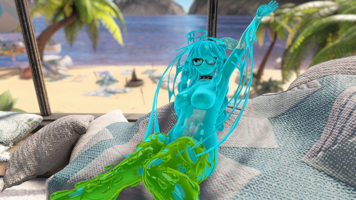 Chaotic_NSFW's tweet photo. Enjoying the last bit of warmth~ https://t.co/QZ6lP0wtX6