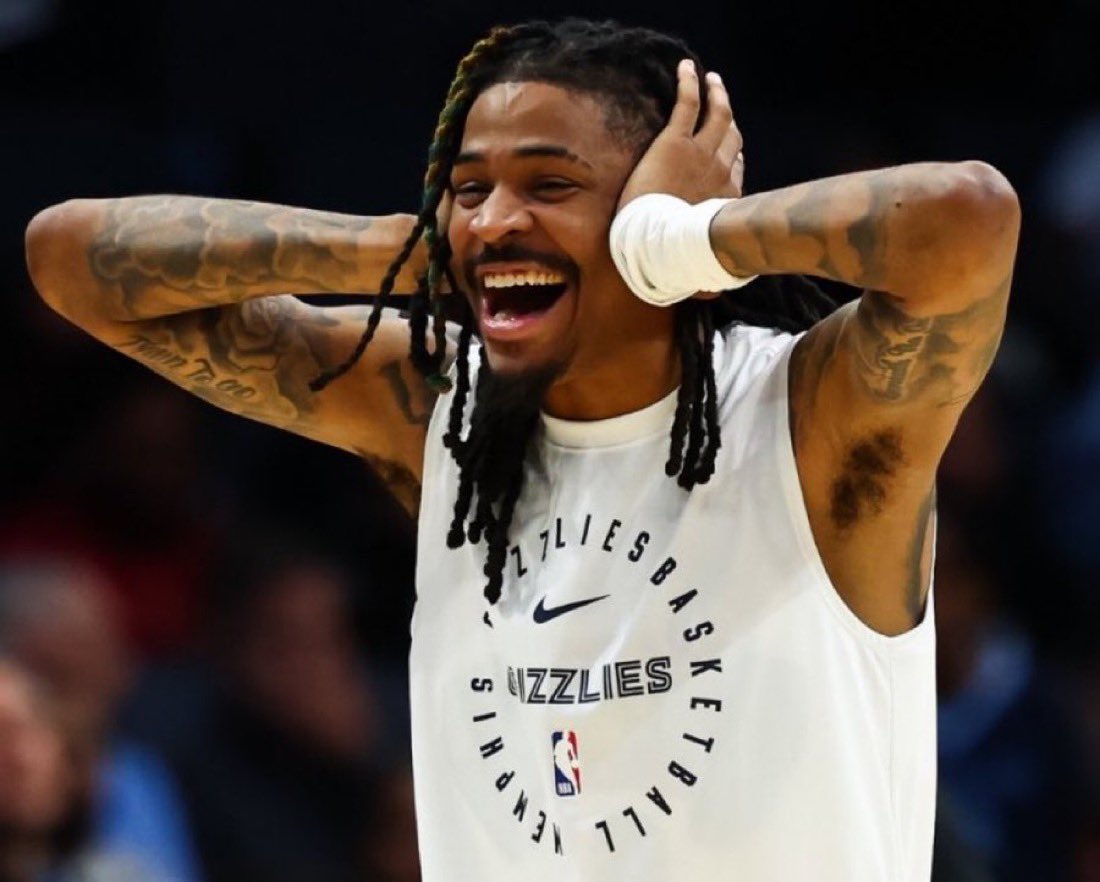 Fullcourtpass's tweet photo. “He's got a bad knee, doesn't really work on his physical fitness, I doubt that he's all of a sudden become an elite-level shooter, and he's small. So you have that, you've got a bad defender who's a small guard who can't shoot, who physically is unfit, paired next to a small guard who's a bad defender and who can shoot [in Lillard]. So probably going to be tough.”

- Anonymous NBA scout on Ja Morant

(Via @blakesilverman)