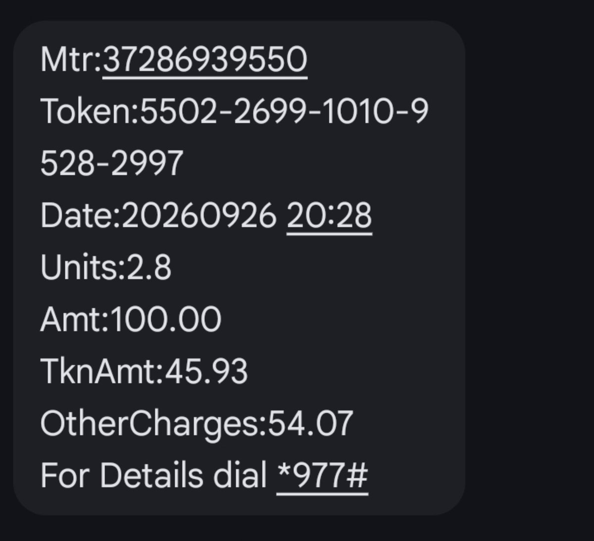 fxluta's tweet photo. @KenyaPower_Care , how do I go from 5 units to 3 units https://t.co/XFqK2i5jxs