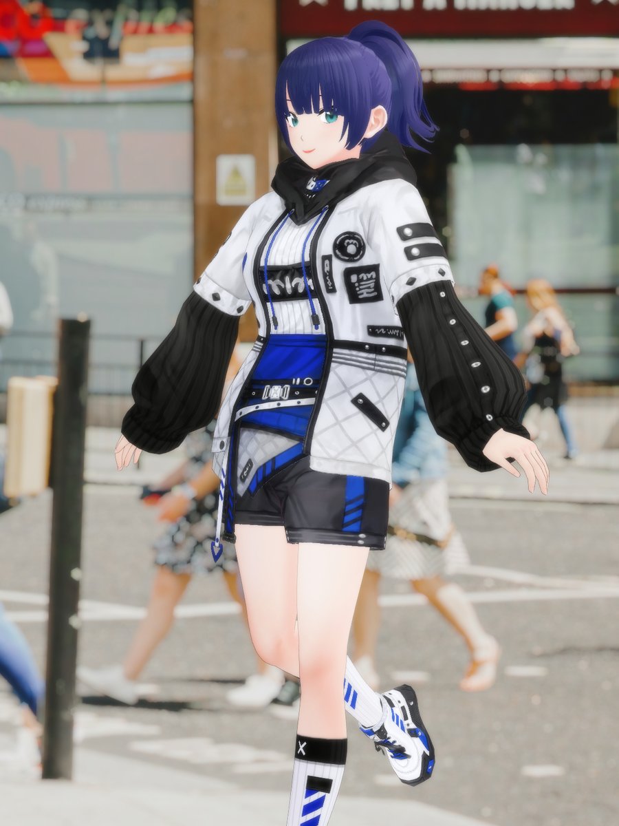 PiHk87NBtqKBa9U's tweet photo. 健康的に見えますが、私の生活は不規則です。

#風杜地鶏　#ノノダノ工房　#とりんご
#やまろん製作所　#VRoid　#VRoidファッション https://t.co/DcmS639z8z
