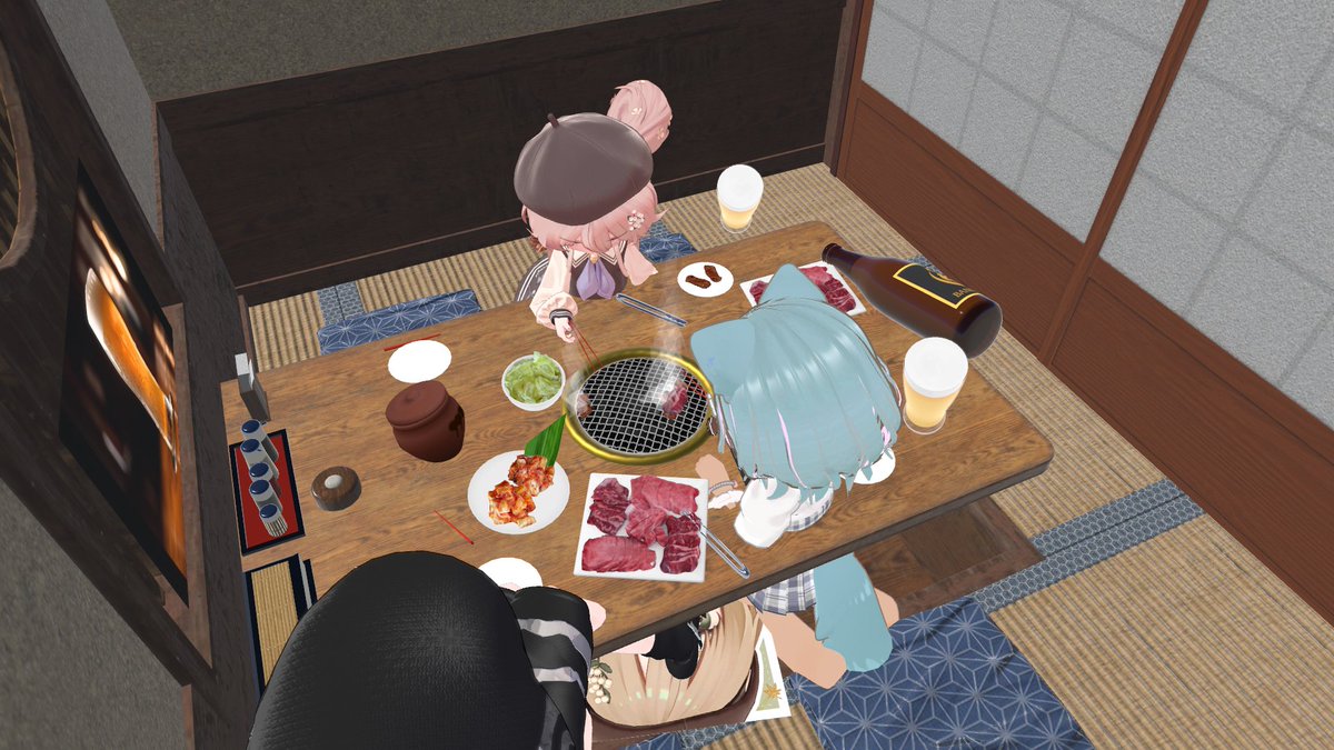 Potetidesu46's tweet photo. 深夜焼肉！めっちゃ腹減ってもうた；； https://t.co/nZjXVt5PEZ