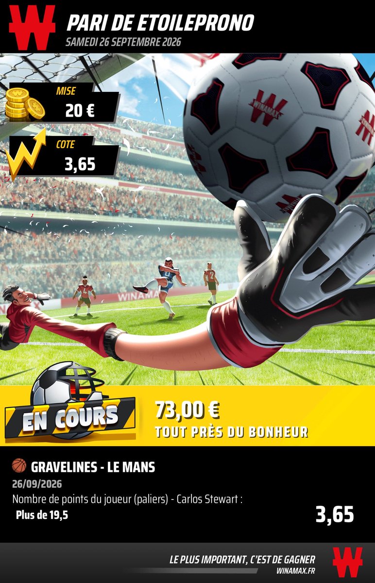 ETOILE_PRONO's tweet photo. 🚨 CARNAGE DANS LE VIP !! 

🫡 Et Ouiiii c’est le retour des 3 potos !! 

✅ Quel journée incroyable et c’est que le début de journée les amis ! 

💙 Ont vous attend les amis c’est maintenant que vous montez dans le train ! C’est fort c’est fort #TeamParieur #Parieur 🫡 https://t.co/J4QXeGMt27