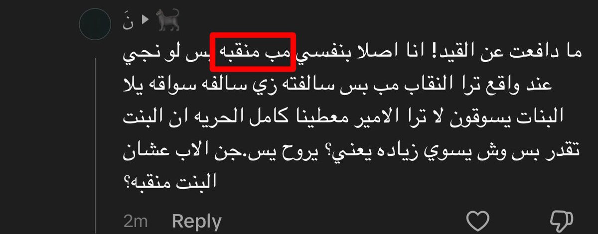 061006A's tweet photo. لو انك منقبه افهم ليه معصبه على الهاشتاق بس لو مو منقبه وش دخلك؟ 😭🙏🏽 
عايشة حريتك وتتفلسفين على البنات المجبورات وتدافعين عن قيدهم؟ استشرافهم وتبريرهم للمجتمع الذكوري وهم مو منقبات وعايشات بدائرة الامتيازات يستفززززني https://t.co/dby1JQjPxU