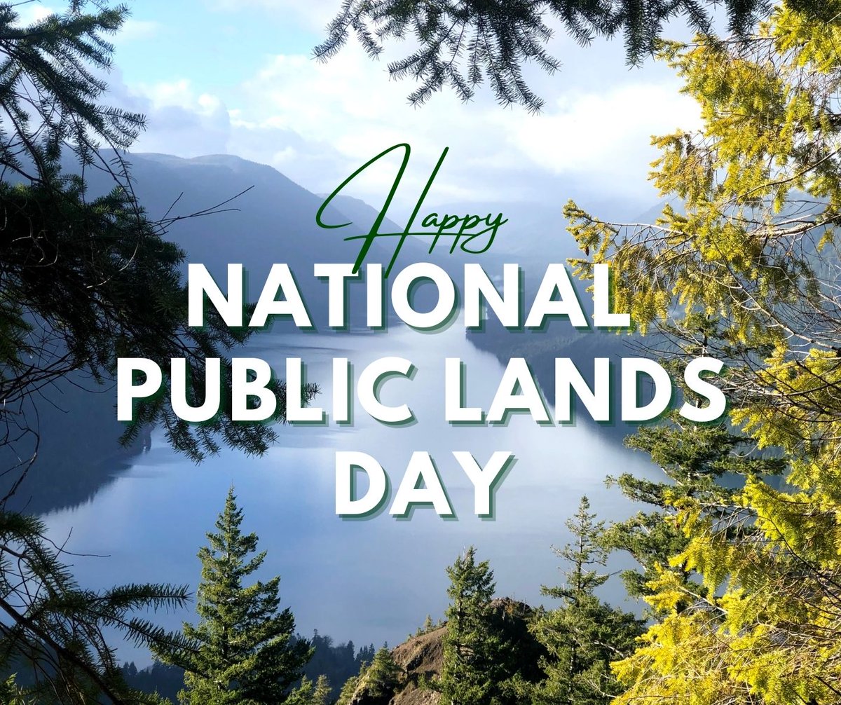 WyssFoundation's tweet photo. Join us in celebrating #NationalPublicLandsDay! 🌎 ⛰️🌲 https://t.co/oMHCNAlNLu
