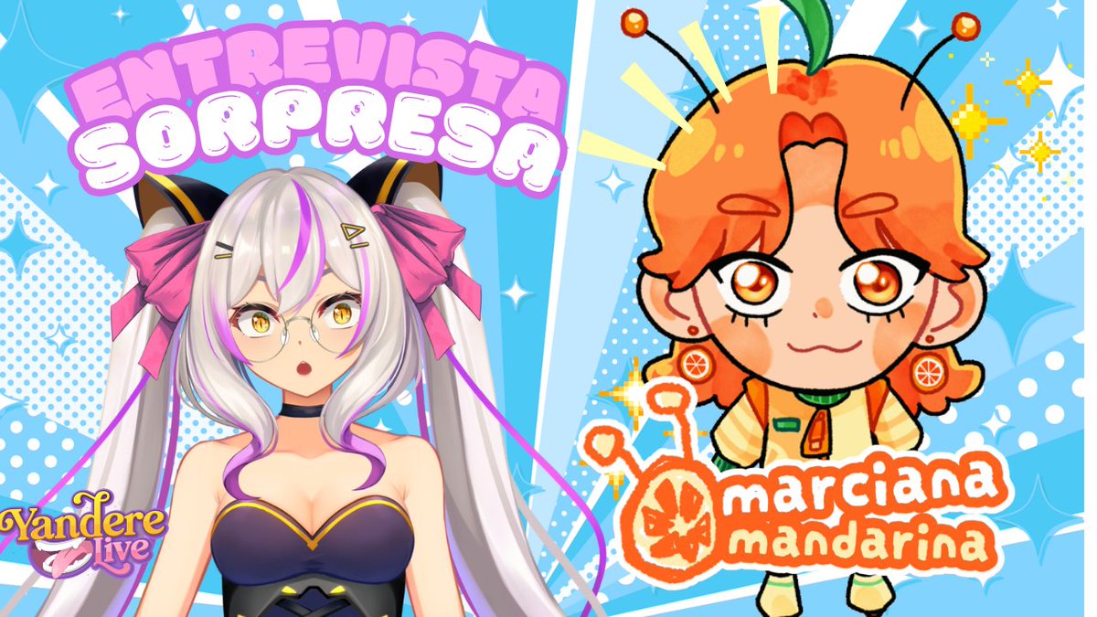 HimekoYandere's tweet photo. 🟣🔴EN DIRECTO🔴 🟣

Omaigoto! Nos invade una Marciana del espacio! 🐈🍊✨

Acompaña a tu vtuber gatuna favorita en esta entrevista ESPECIAL con la unica e inigualable Marciana Mandarina!!! 

[Estaremos en Youtube y Twitch]

Link en el perfil 🐱✨ https://t.co/WYnEyT3M6D