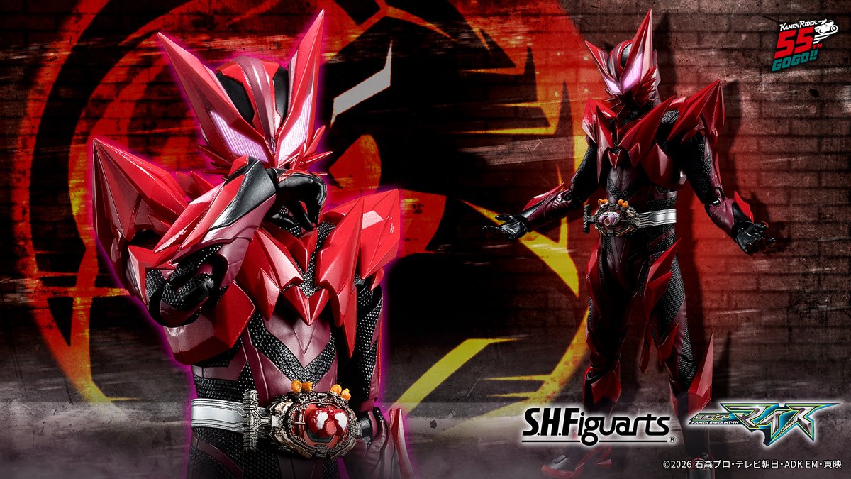 t_features's tweet photo. 【商品情報公開】

『#仮面ライダーマイス』より
「S.H.Figuarts 仮面ライダーマオウ」が商品化決定！
📌https://t.co/4hsATEjYHF

十二支同盟のリーダーがS.H.Figuartsに登場！可動・造形・カラーリングにこだわって立体化！
一般店頭にて2026年10月1日予約開始、2027年3月発売予定！
#t_shf https://t.co/PC3HzeIrWO