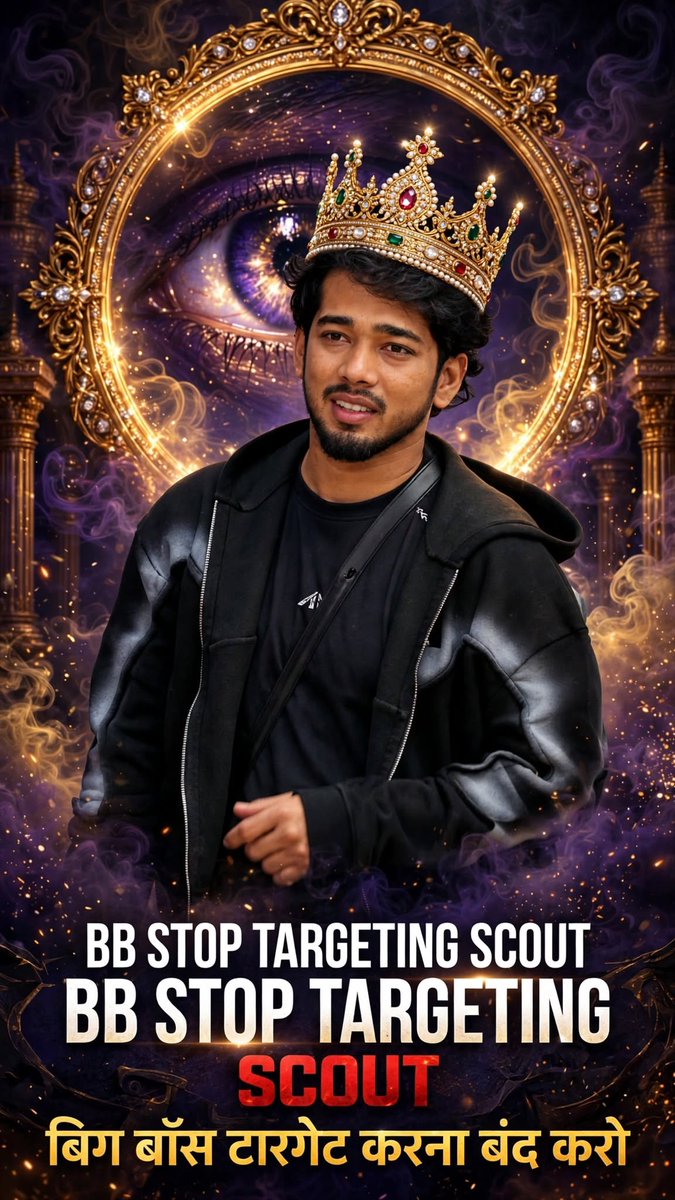 Ritesh__82's tweet photo. @ScoutOPArmy BB STOP TARGETING SCOUT

#Scout #Scoutop #scoutarmy #biggBoss20 https://t.co/pyKNt8v7Wi
