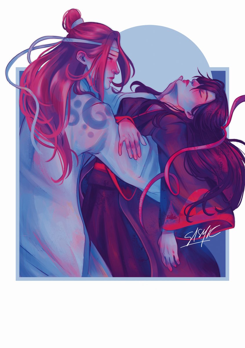 sasyk_'s tweet photo. wangxian as orpheus and eurydice https://t.co/dFTypn7AZy
