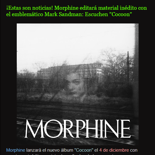 BrujitoHechizer's tweet photo. En el blog Morphine https://t.co/5U2ZqIGNn2
#NietoNiLoOtroDeTodoUnPoco #filosofo #escritor #musica #BrujitoHechizero #morphine #Cocoon #NuevoAlbum #nuevacancion #ineditas #jazz #blues #lowrock #marksandman #Noventas https://t.co/Jw2F3EmQH2