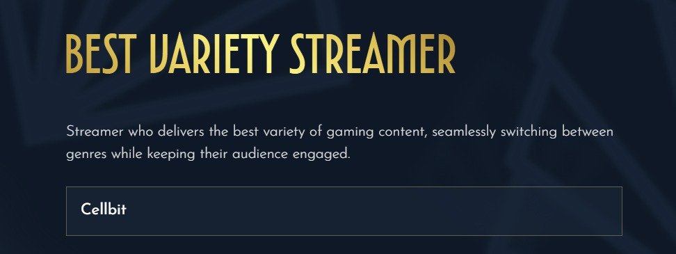 RapazeadaAwards's tweet photo. ⚠️ As nominações para o Streamer Awards se encerram dentro de uma semana!
 Não se esqueçam de nomear o cellbit nas categorias que encaixam com seu conteúdo, principalmente na Best International Streamer 🩵 https://t.co/wlzkzyUJxe