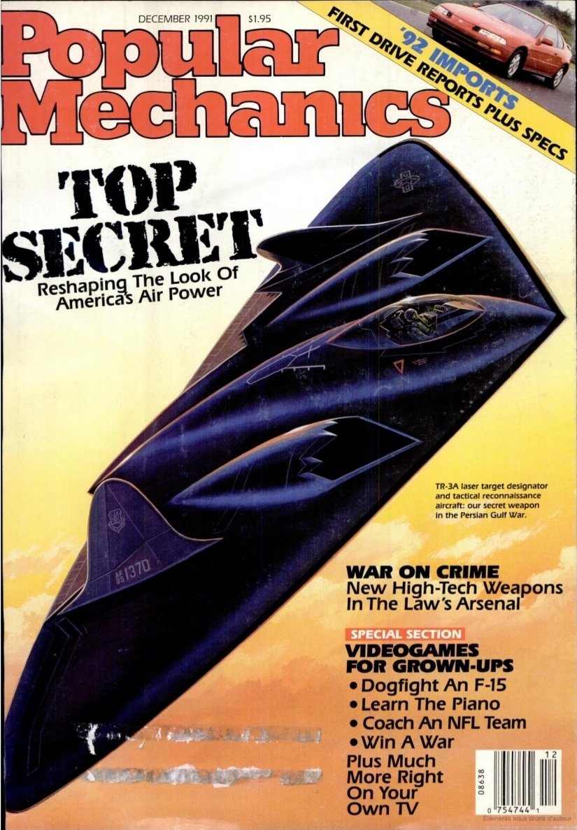 Poddubitskaya07's tweet photo. America's New Secret Aircraft by Gregory T. Pope 1991

#tr3b #tr3a #uap #arv #electrogravitics #quantumvacuum #schwingerlimit https://t.co/kCk7cHhq9L