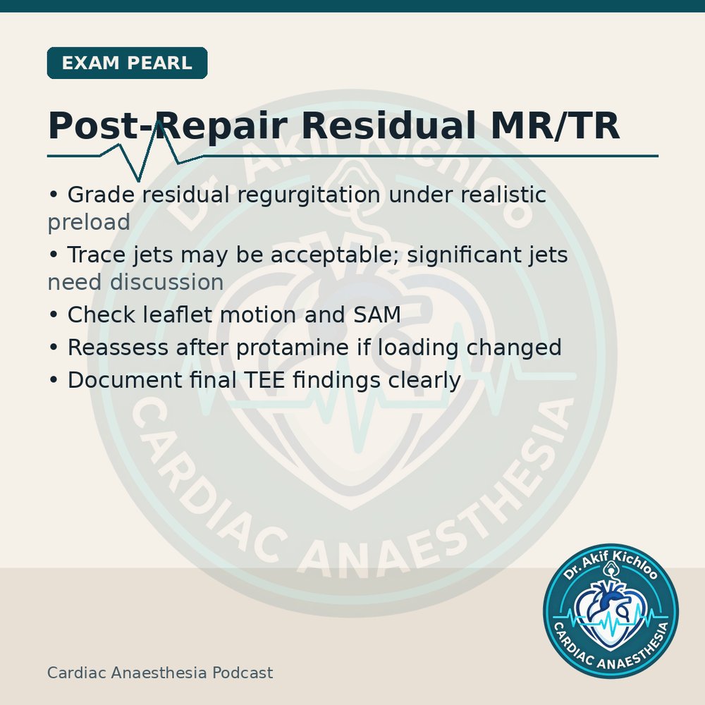 akifkichloo's tweet photo. RV, Residuals &amp; Risk
Ultrafiltration goals, RV failure drugs, residual MR/TR, EuroSCORE caveats.
Cardiac Anaesthesia Podcast
#CardiacAnaesthesia #CardiacAnaesthesiaPodcast #MedEd #CardiacOR https://t.co/EAT5qWkKLQ