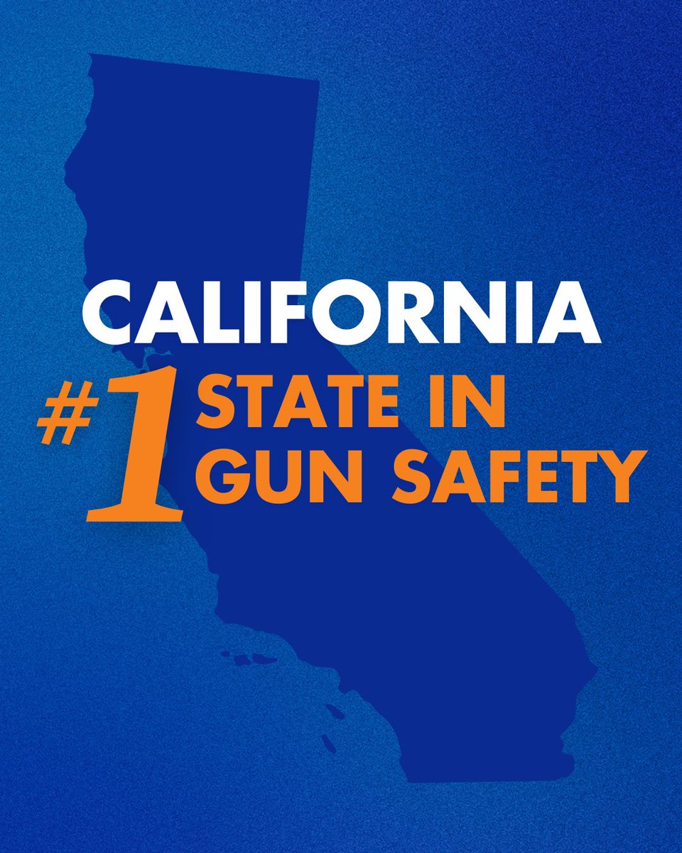 CAgovernor's tweet photo. I just enacted new gun safety laws to help keep firearms out of dangerous hands, expand behavioral health services for young survivors, and strengthen existing enforcement.

I couldn't be more proud of California's continued bold leadership on gun violence prevention. https://t.co/bTug4scuiL