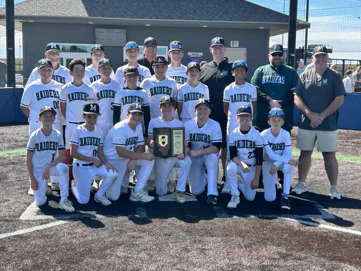 SabersBaseball1's tweet photo. Congrats to St Matthew Raiders for 8-3 win in sectionals advancing to State on Friday https://t.co/Q1fhBo6VvM