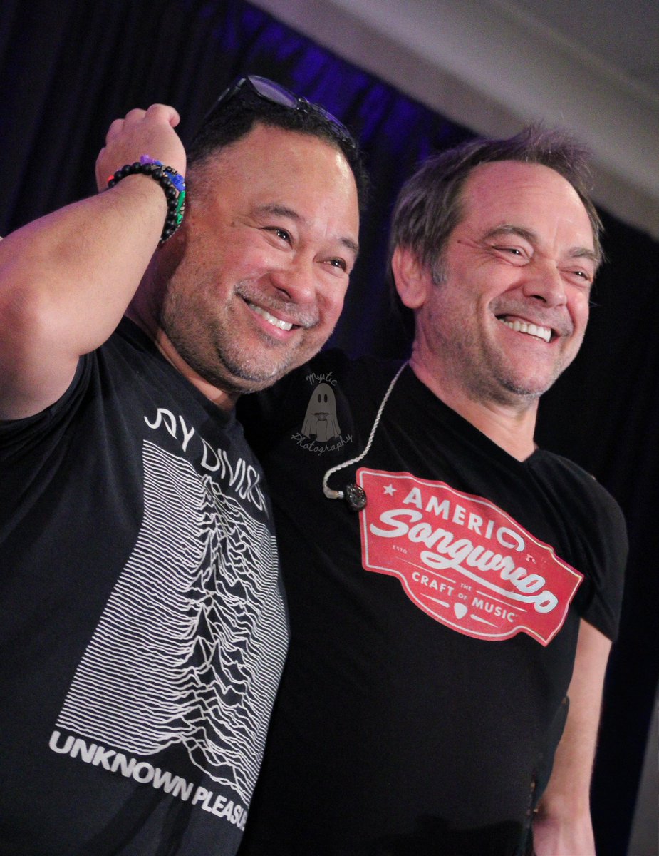 __mysticphotos's tweet photo. The absolute joy on these faces!!  @realmarksheppa3 @mborja #spnnj #spnfamily https://t.co/PqkaaqIIyZ