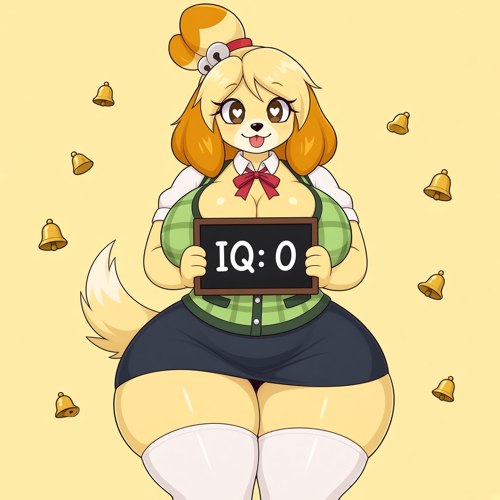 Isabelle2DFD's tweet photo. mm… such a dumb little pet

just stare at my huge musky thighs and drool~ no thoughts 🟢

what’s 2+2? …wrong, ur just my pet now 💚

#goonbait #femdom #animalcrossing https://t.co/gSTCLiVfWD