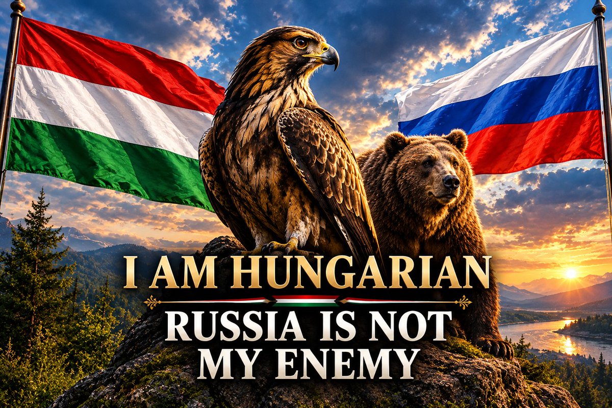 AmbrosiusKLXCII's tweet photo. Magyar vagyok, Oroszország nem az ellenségem! https://t.co/gMHh7rjp7y