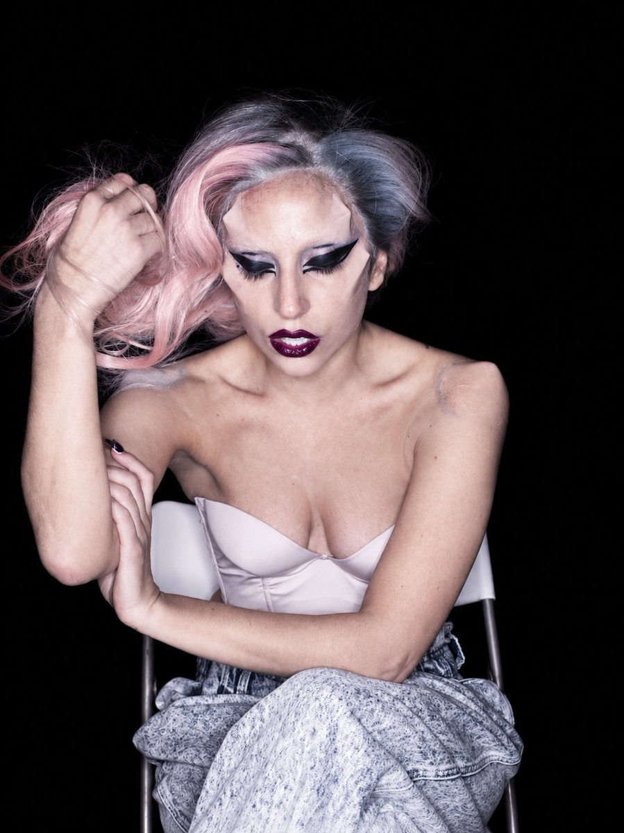 ladygagastems's tweet photo. Lady Gaga by Nick Knight for Born This Way (2010) in color https://t.co/PQLkGl42Q5