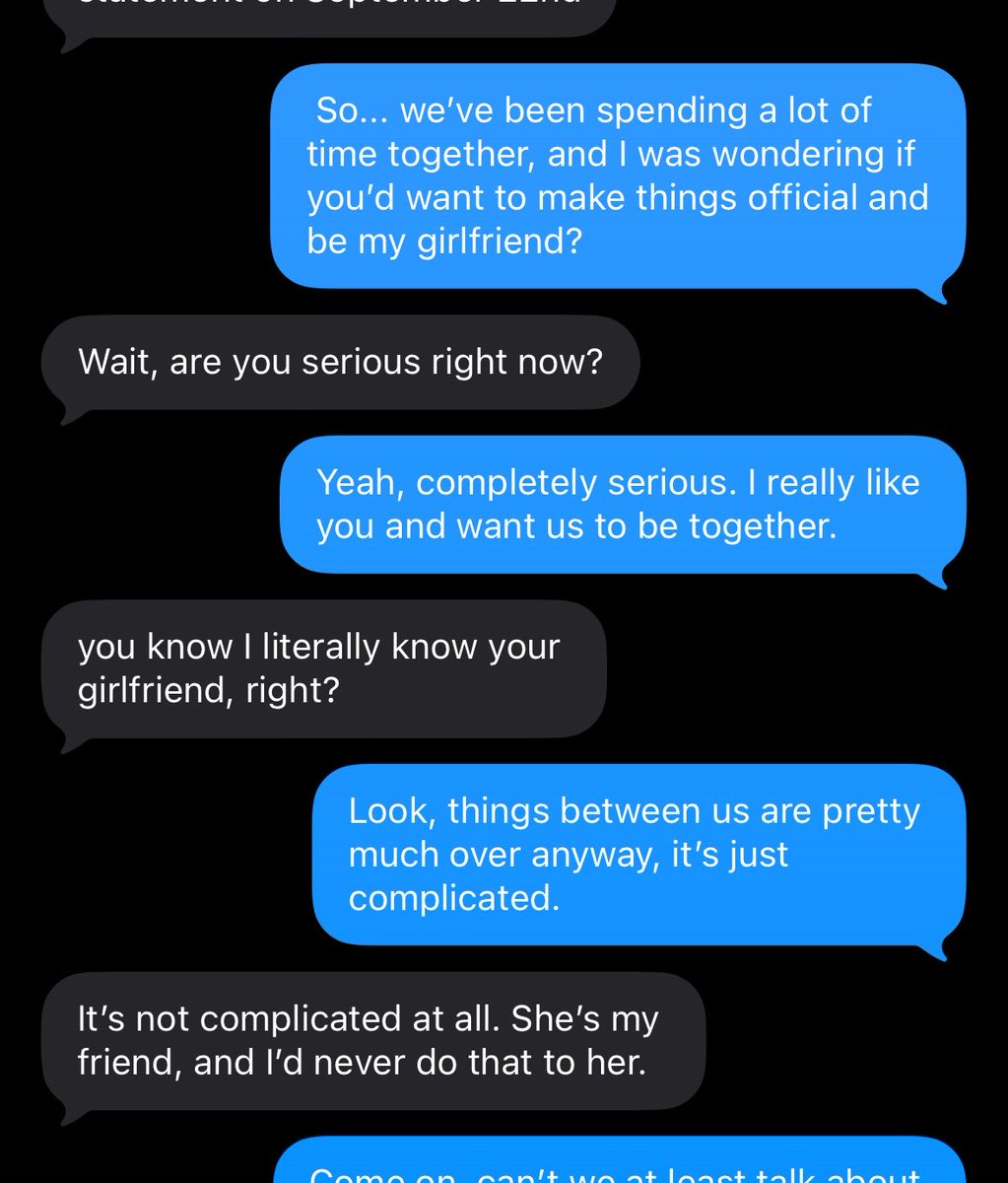 xAsamoahx's tweet photo. Another day of getting rejected simply because I have a girlfriend. What at all is this world turning into. Haven’t they heard of Solomon https://t.co/nEcWLNIpiT