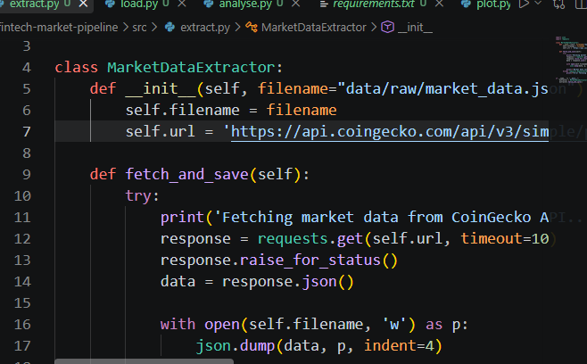 Samicode's tweet photo. Built a real-time crypto market data engine from scratch 📈
The pipeline extracts live price snapshots, backs up JSON payloads, loads structured logs into MySQL, and auto-generates dual-axis trend plots.

Code &amp; full documentation on GitHub! 👇🏽🔥 #Python #DataEngineering #FinTech https://t.co/5GEjbCnbgi