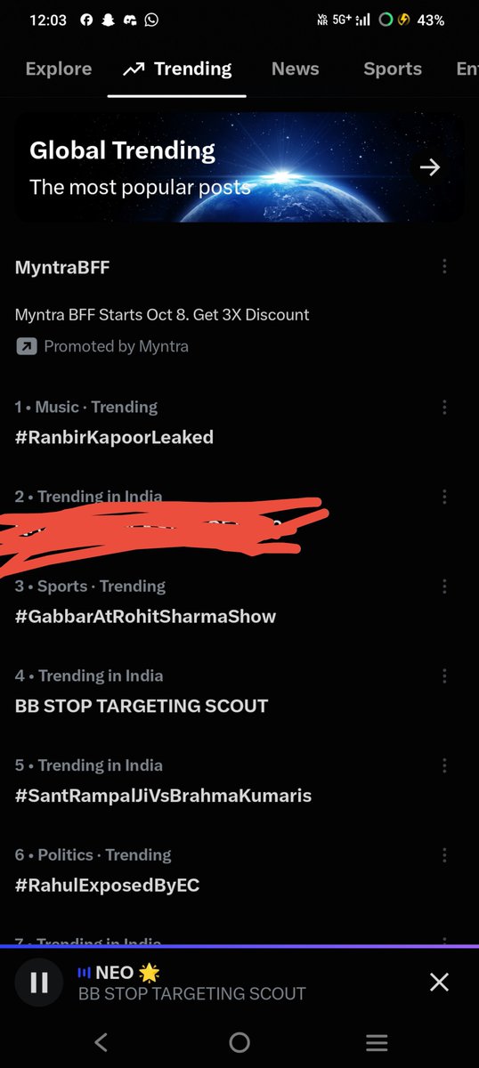 Yaashvaid's tweet photo. BB STOP TARGETING SCOUT
BB AUDIENCE MANGE SCOUT OP https://t.co/i2qajSA6Jz